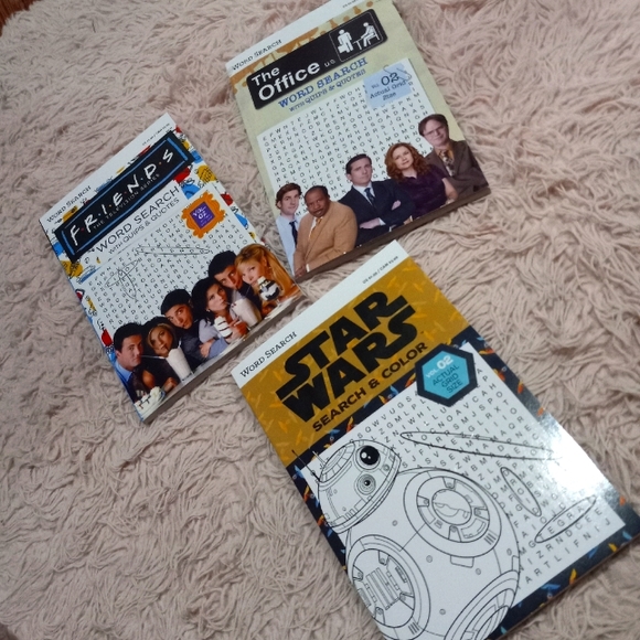 Free! fandom word search w/ $20 purchase! Star wars, friends, the office! - Picture 1 of 8